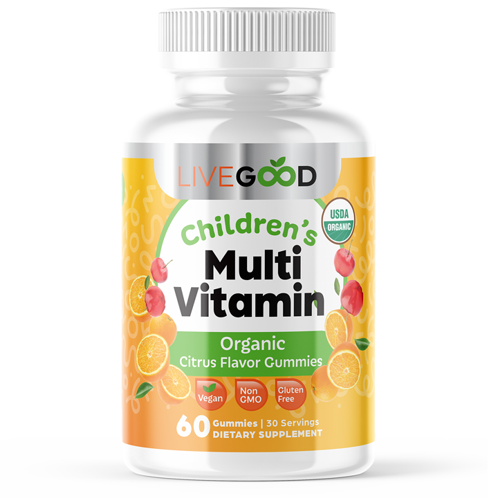 Organic Children's Multi-Vitamin Gummiesの製品画像